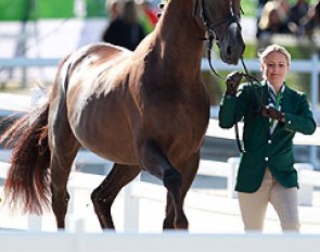 Tanya Seymour with Ramoneur