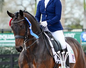 Barbara Davis and Rotano swept the junior division at the 2014 Florida International Youth Riders Championships in Wellington :: Photo © Sue Stickle