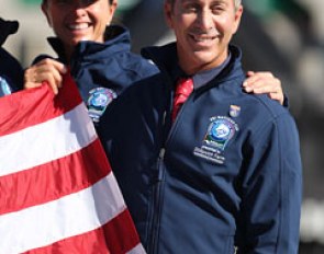 US team trainer Robert Dover