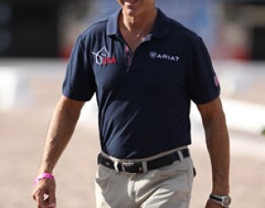 U.S. team coach Robert Dover in breeches