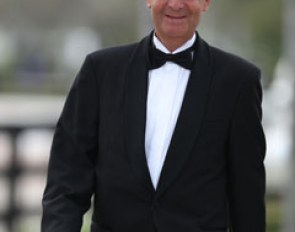 Swedish dressage trainer and judge Bo Jena at the 2014 CDIO Wellington :: Photo © Astrid Appels