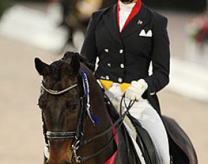 Megan Lane on San D'Or at the 2014 CDIO Wellington Nations' Cup :: Photo © Astrid Appels