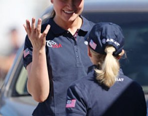 McDonald's student Adrienne Lyle in conversation with her trainer