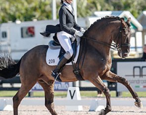 Silvia Rizzo and Sal at the 2014 CDN Gold Coast Opener in Florida :: Photo © Sue Stickle