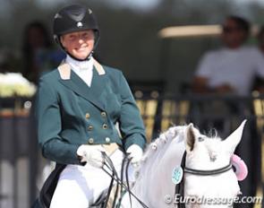 Alix Szepesi at the Global Dressage Festival in Wellington, Florida :: Photo © Astrid Appels