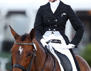 Irish Sonia Zugel on the Belgian warmblood Ungaro (by Weltmeyer II x Wendekreis)