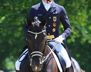 A smiling Matthias Rath on Totilas
