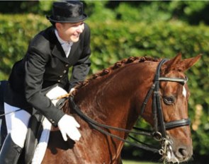Andrea Beatty on Saffron Performance Horses' Weekend Feeling :: Photo © Julie Wilson