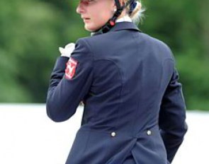 German young rider team member Bianca Nowag