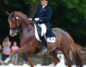 Pierre Volla and Badinda Altena at the 2015 CDI Compiegne :: Photo © Astrid Appels