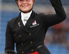 Anna Kasprzak at the 2015 European Dressage Championships :: Photo © Astrid Appels