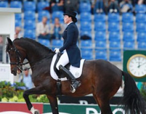 Inessa Merkulova and Mister X at the 2015 European Championships in Aachen :: Photo © Astrid Appels