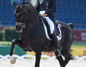 Matthias Rath and Totilas at the 2015 European Championships in Aachen :: Photo © Astrid Appels