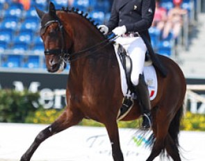 Arnaud Serre and Robinson de la Font at the 2015 European Championships :: Photo © Astrid Appels