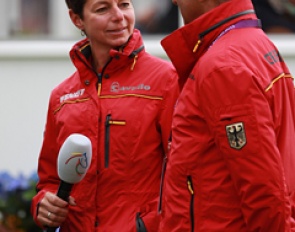German team trainer Monica Theodorescu with assistant team coach Jonny Hilberath