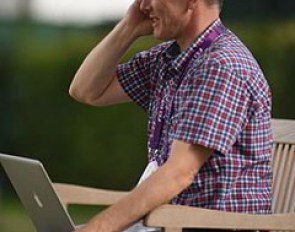 St Georg's editor in chief Jan Tönjes working outdoor