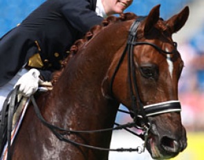 Laurence Vanommeslaghe at the 2015 European Championships :: Photo © Astrid Appels