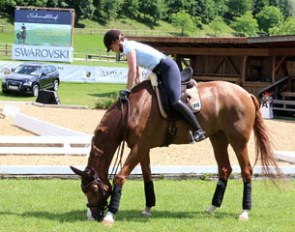 Isabell and Bella Rose at the 2015 CDI Fritzens