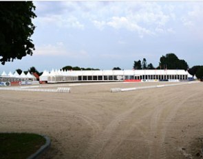 The show grounds at Hof Kasselmann are getting ready for the 2015 CDIO Hagen