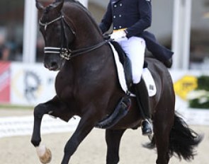 Matthias Rath and Totilas in the 4* Grand Prix at the 2015 CDIO Hagen :: Photo © Astrid Appels