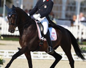 The only British Under 25 rider in Hagen: Ryan Todd on the Danish bred Charlex Eskjeberg (by Carano x Midt West Ibi Light)