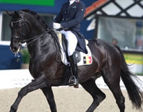 Belgian Mario van Orshaegen on Wilco V (by Rousseau) :: Photo © Astrid Appels