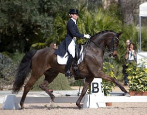 Carmen Naesgaard and Ricardo at the 2015 CDI Jerez de la Frontera :: Photo © Top Iberian