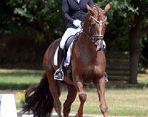 Jana Freund and Bodyguard at the 2015 Langenfeld Bundeschampionate qualifier :: Photo © Mirka Nilkens