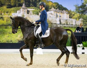 Diederik van Silfhout and Bonzanjo at the 2015 CDI Maastricht :: Photo © Digishots