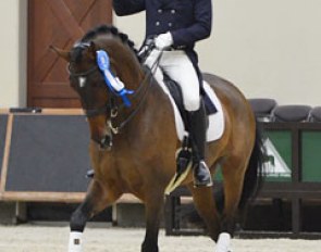 Kiichi Harada and Egistar win the 2015 Japanese Dressage Championships :: Photo © Japan Equestrian Federation