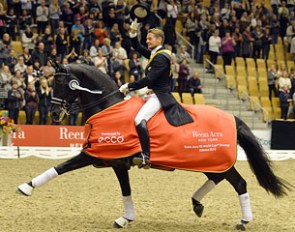 Edward Gal and Voice win the World Cup Qualifier at the 2015 CDI-W Odense :: Photo © Ridehesten
