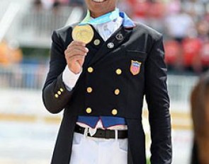 Steffen Peters wins individual gold at the 2015 Pan American Games :: Photo © Diana de Rosa