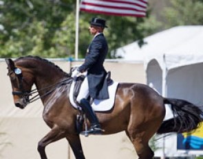 Steffen Peters and Rosamunde at the 2015 CDI San Juan Capistrano :: Photo © Terri Miller