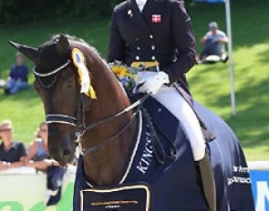 Carina Nevermann Torup and Sirikit win the opening class for 7 & 8-year olds in Verden :: Photo © LL-foto