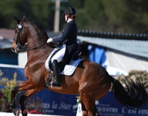 Caroline Dufil on Ardante (by Gribaldi x Inferno)