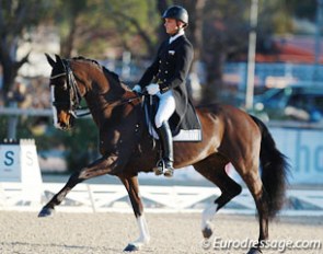 Carl Hedin and Kataleis Vilja at the 2015 CDIO Vidauban :: Photo © Astrid Appels
