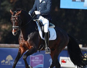 Mario van Orshaegen and San Amour II :: Photo © Astrid Appels