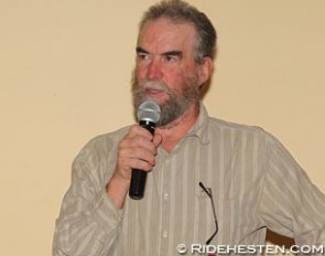 Chris Gould at the 2015 WBFSH General Assembly in Vienna :: Photo © Ridehesten