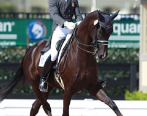Juan Matute Guimon and Dhannie at the 2015 CDI Wellington :: Photo © Astrid Appels