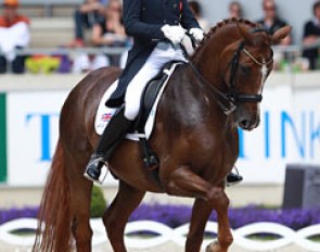 Emile Faurie on Ulli Kasselmann's Weekend Fun at the 2016 CDIO Aachen :: Photo © Astrid Appels