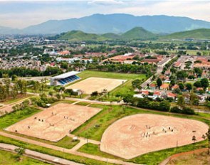 The Deodoro equestrian park where the 2016 Equestrian Olympics will take place