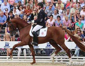 Pascal Kandziora and Destacado at the 2016 Bundeschampionate :: Photo © LL-foto