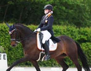 Jasmien de Koeyer and Esperanza at the 2016 CDIO Compiegne :: Photo © Astrid Appels