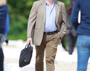 FEI dressage score statistician David Stickland