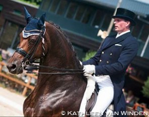 Marc-Patrick Fritz and Bonzanjo at the 2016 CDN De Mortel :: Photo © Kathleen van Winden