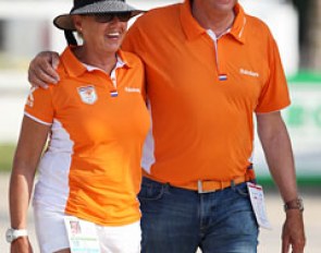 TC Athene's owner Tim Coomans with his wife