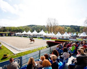 The Almased Dressage Stadium at the CDI Hagen Horses & Dreams