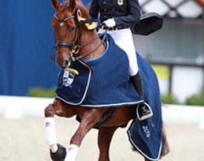 Jil Marielle Becks on Damon's Satelite at the 2016 CDIO-PJYR Hagen :: Photo © Astrid Appels