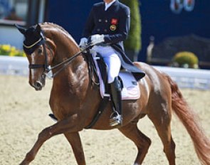 Emile Faurie on Ullrich Kasselmann's Weekend Fun at the 2016 CDI Hagen :: Photo © Astrid Appels