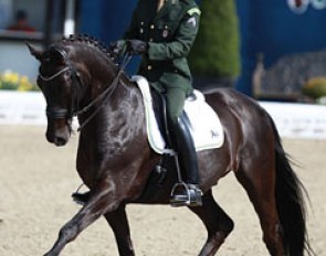 Brazilian Joa Victor Marcari Oliva in his military outfit on Haddington (by Hofrat)